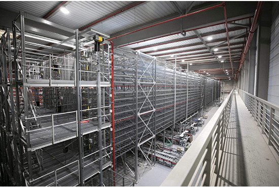 Hiperdino inicia la automatización de su principal centro logístico