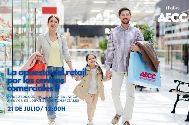 La AECC organiza el iTalk 'La apuesta del retail por los centros comerciales'