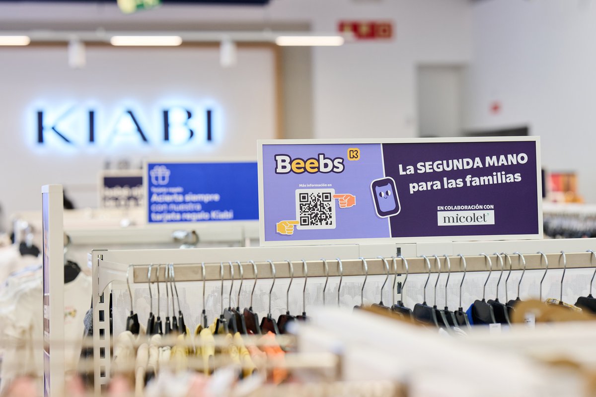 Kiabi expande su línea de segunda mano en Iberia