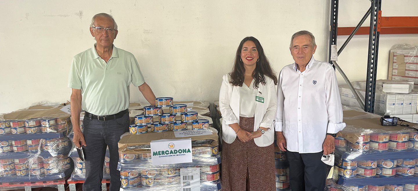 Mercadona firma un acuerdo con Banco de Alimentos de Córdoba