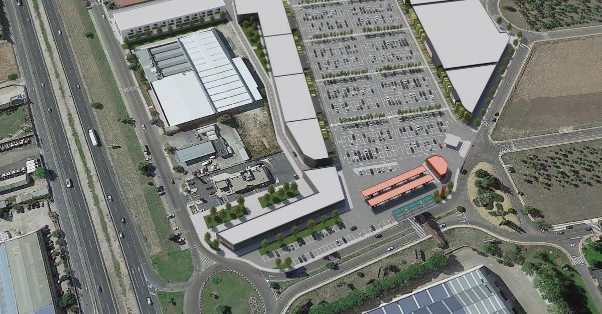 Se or o Plaza The Future Commercial And Entertainment Park In Illescas 