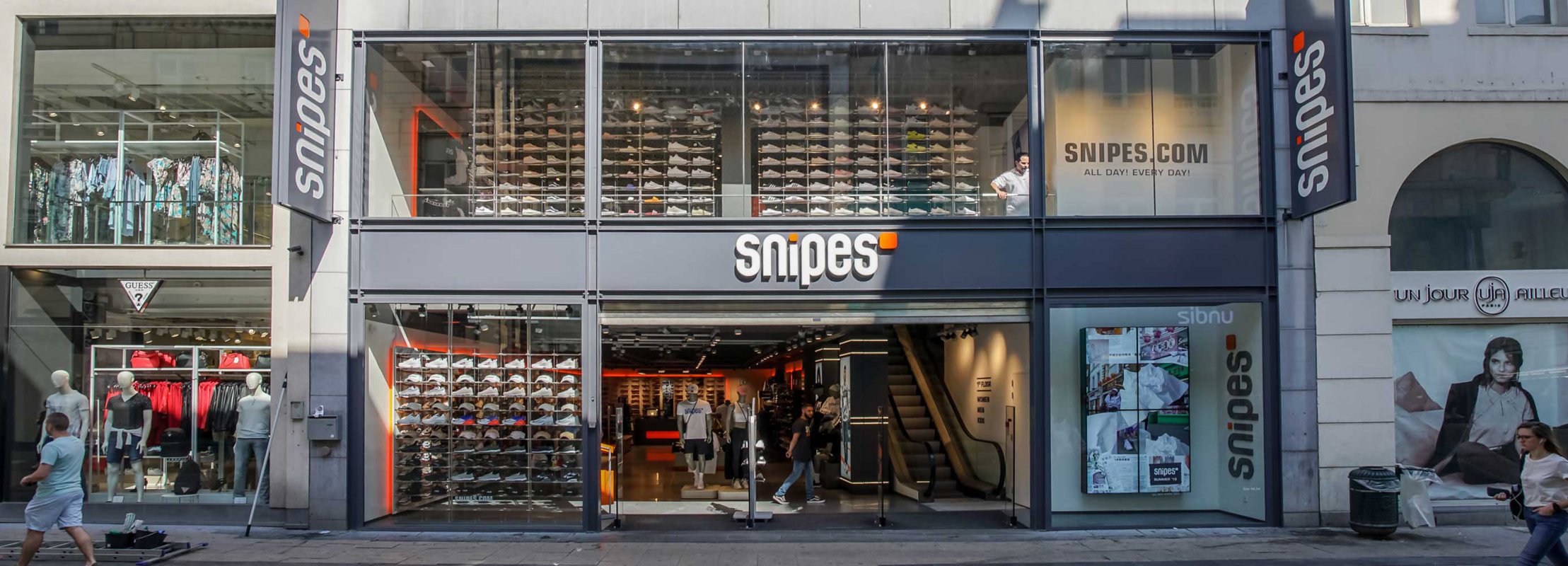 Snipes abrirá su primer establecimiento a pie de calle en Pamplona